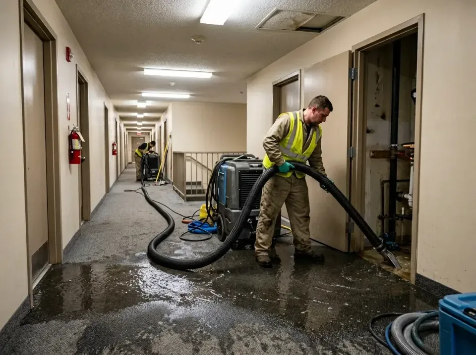 multi-unit-apartment-hallway-f-005 — frequently asked questions, Emergency Burst Pipe Water Extraction & Removal in Savanna,…